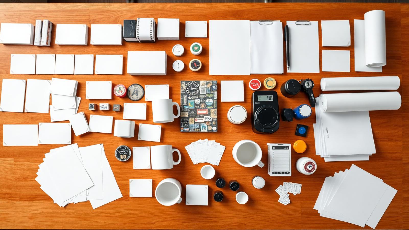 Materiais gráficos variados produzidos pela Speedy Gráfica